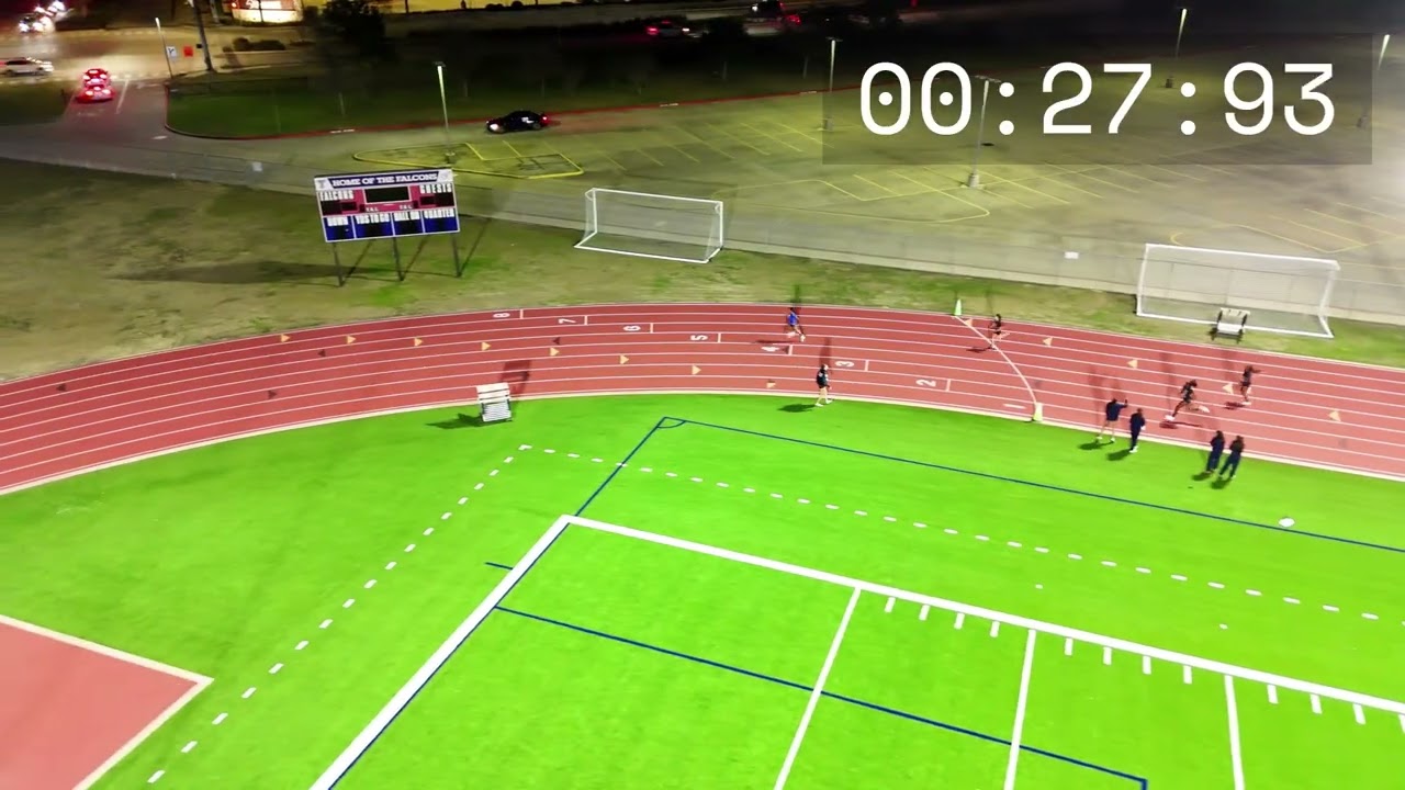 Tompkins vs Taylor Practice Meet | Girls 400m | Heat 2