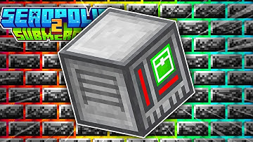 NEW SMELTERY & MODULAR STORAGE! EP3 | Minecraft Seaopolis: Submerged 2 [Modded Questing Seablock]