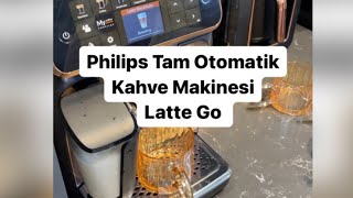 PHİLİPS TAM OTOMATİK KAHVE VE ESPRESSO MAKİNESİ LATTE GO - PHİLİPS 5400 SERİSİ - PHILİPS EP5144/70