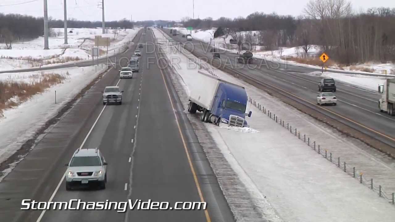 3/7/2014 Stearns County MN AM Slick Roads i94