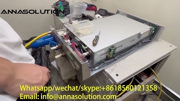 How to repair IPG fiber laser source full process onsite