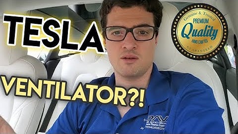 Tesla Ventilator Prototype - Parts from Model 3 Performance Used!