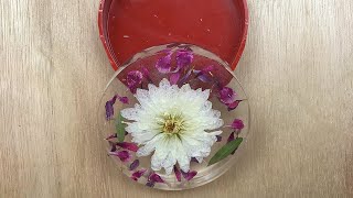 EPOXY RESIN WITH DRIED FLOWERS - Masterclass