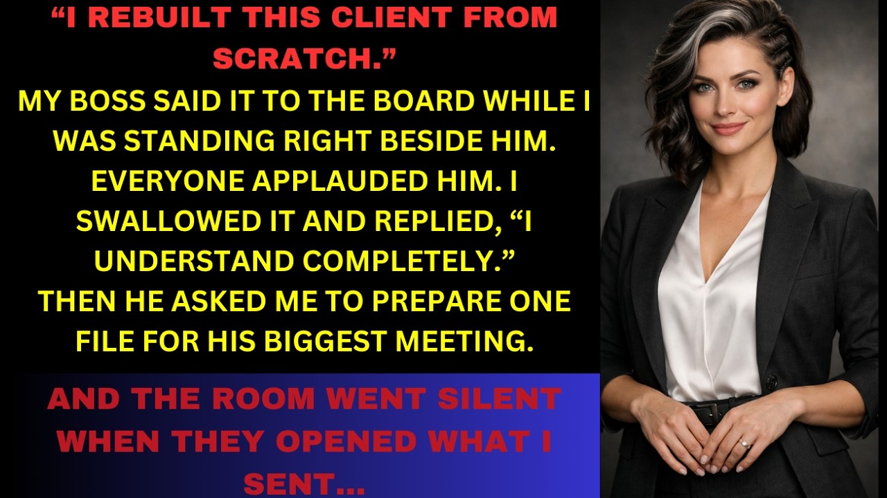 My Boss Took Credit For My $3 8M Contract — S