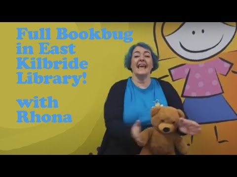 Full Bookbug from East Kilbride Library with Rhona!