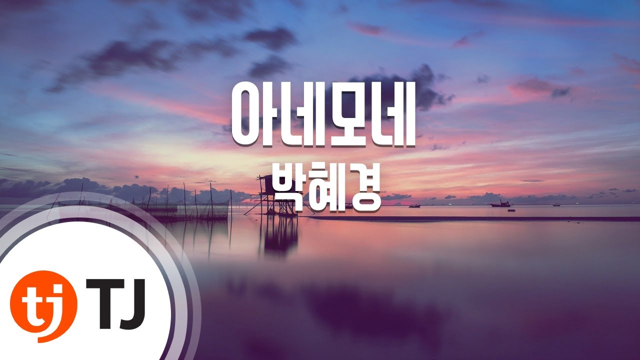 tj anemones park hye kyeong tj karaoke youtube tj anemones park hye kyeong tj karaoke youtube