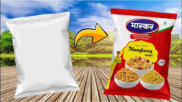 Namkeen Packaging Design Tutorial - Learn corelDRAW , CorelDRAW Grapics Suite 2025