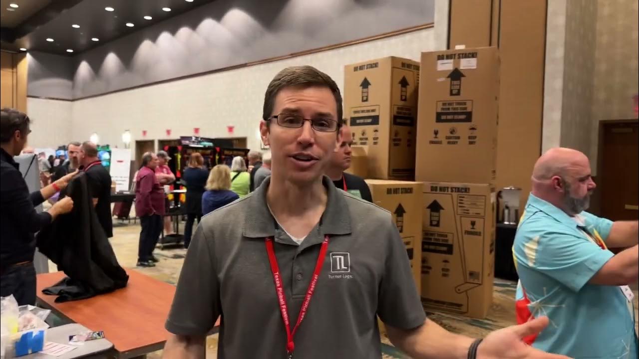 Turner Pinball at the Texas Pinball Festival 2023 YouTube