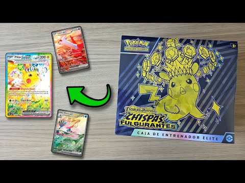 Unboxing Elite Trainer Box Surging Sparks