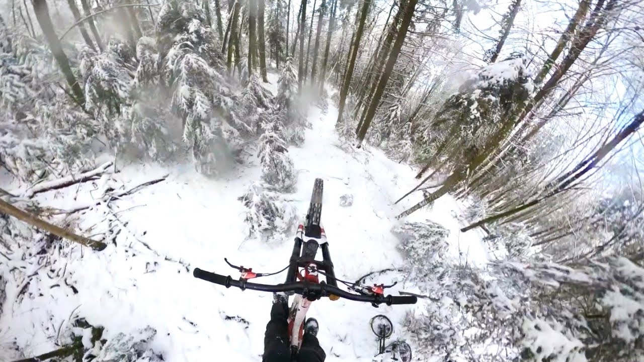 Winter Tradition / Snow ride at home - YouTube