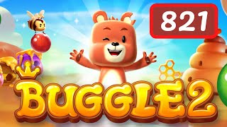 Buggle 2  Level 821 -  No Boosters