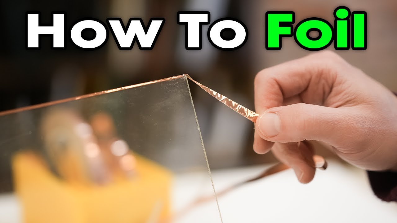 How To Foil Glass From A Professional YouTube
