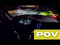 Pov night drive at the 24 hours of zolder in porsche cup