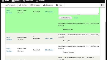 06 Unpublishing Content in Drupal