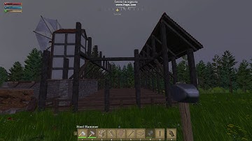 Medieval Engineers Windmill & Sawmill Operational