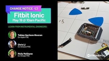 Episode #20 - Change Notice: Live teardown of the Fitbit Ionic smartwatch
