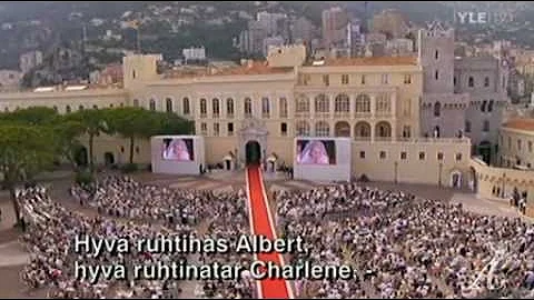 Wedding of Albert II, Prince of Monaco, and Charle...