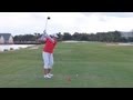 Golf swing 2012  inbee park driver  down the line  slow motion  hq 1080p
