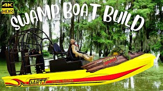 Rc Airboat Build  - NEON CUSTOM SWAMP BOAT -  Kit Rc Boat