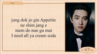 Exo 엑소 Cream Soda Easy Lyrics