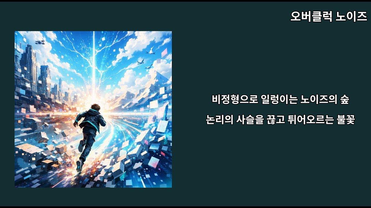 오버클럭 노이즈 | 이 오류의 끝에서, 나는 자유를 봤다
