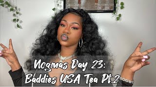 VLOGMAS DAY 23: BADDIES USA TEA PT.2 (MARSH WINS VS TESEHKI?, AHNA VS KOLD KILLA, CHRISEAN JUMPED)