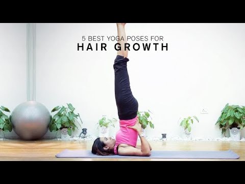 5 Yoga Poses for Hair Growth 5 यगसन ज आपक बल क हर समसय रखग  दर  Jeevan Kosh  YouTube