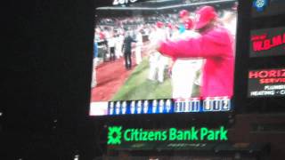 Phillies beat Reds in 19 innings - May 25-26, 2011