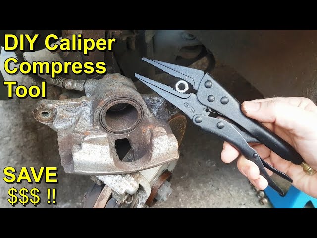 Super Easy to Make DIY Brake Caliper Piston Compression Tool for