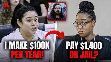 Six Figure INCOME Mom REFUSES Child Support! Judge