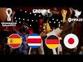 World Cup 2022 - Group E - FIFA 23