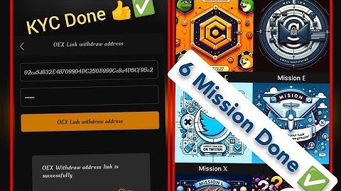 OEX × Satoshi Core KYC Regarding. Part 2  ✅