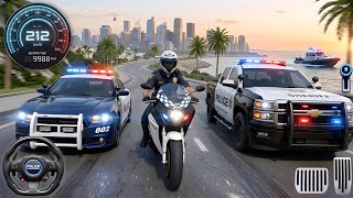 🚓 Real Police Car Chase 3D – High Speed Crime Patrol Mission | Android Gameplay screenshot 1