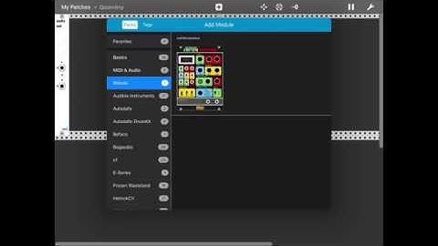 miRack - Creating a patch Tutorial