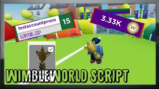 WimbleWorld INSTANT LVL 15 | INF LEVELS | INF COINS | ALL UGC
