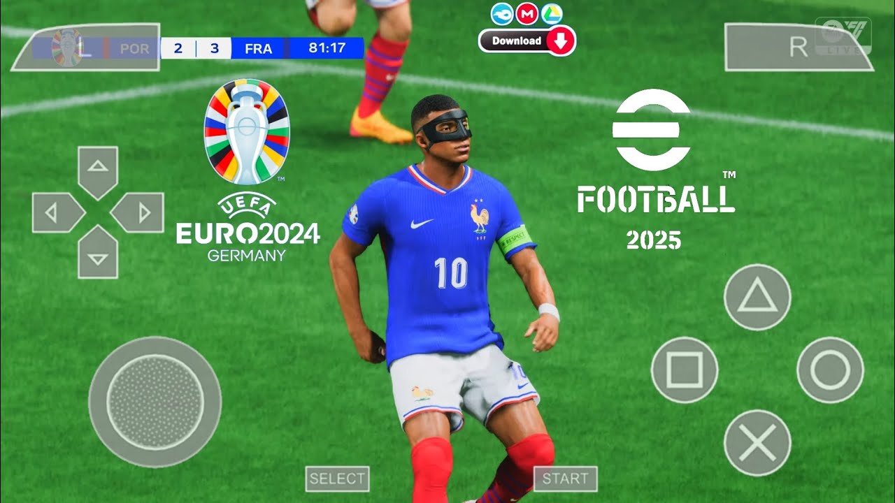PES 2025 PPSSPP DOWNLOAD MEDIAFIRE EFOOTBALL PES 2025 EFOOTBALL 2025 PPSSPP KITS 24/25 HD