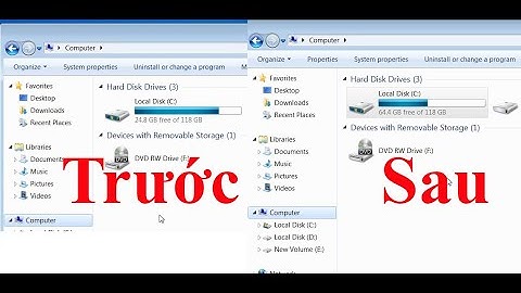 Cách dọn rác máy tính win 7, 10,  Lấy lại dung lượng ổ C khi bị đầy | Tăng tốc máy tính mới nhất
