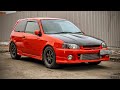 Toyota Starlet Glanza V legend jdm 90s turbo Blitz внешний вид