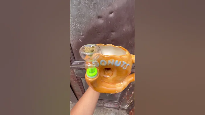 #donut #coffee Mug #waterpipe for the #stoner #coffeelover