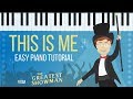 This is me from the greatest showman  piano tutorial  hoffman academy