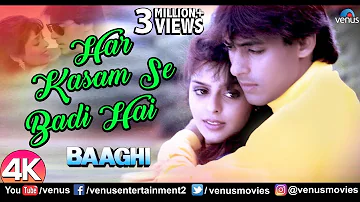 Har Kasam Se Badi Hai - 4K Video | Salman Khan | Kavita Krishnamurthy | Baaghi | 90's Best Love Song