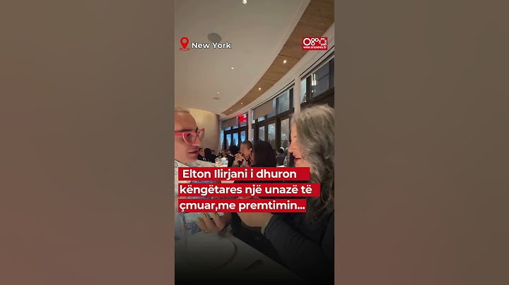 Elton Ilirjani i dhuron këngëtares së njohur Parashqevi Simaku,një unazë diamanti me premtimin se...
