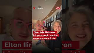 Thumbnail for Elton Ilirjani i dhuron këngëtares së njohur Parashqevi Simaku,një unazë diamanti me premtimin se...