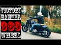 Victory Hammer c 360 мм колесом, чоппер, кастом #МОТОЗОНА №15