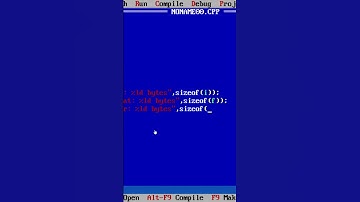 Find size of data types using sizeof() operator #shorts #short #dailyshorts