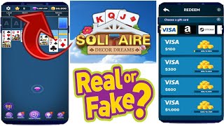 Solitaire Decor Dreams Real Or Fake - Solitaire Decor Dreams App Withdrawal Proof screenshot 5