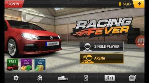 Racing fever Game play Part 1