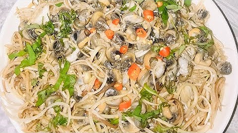 Mò ốc Đắng Vườn Về làm Gỏi \ Ốc Đắng Làm gỏi Bắp Chuối Ăn 1 lần Nhớ Mãi .