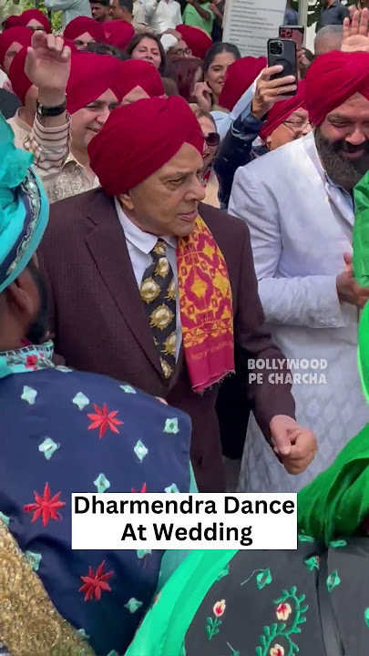 #Dharmendra Dance With Son #bobbydeol  At #karandeol Wedding #shorts
