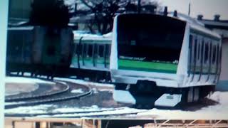 E233系6000番台HO15編成、郡山入場